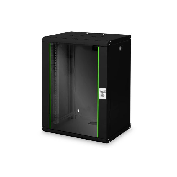 Digitus SoHo Line 16U 19" Wall Mounting Cabinet Wandrek Zwart (DN-19 16-U-SW) Digitus SoHo Line 16U 19" Wall Mounting Cabinet Wandrek Zwart (DN-19 16-U-SW)