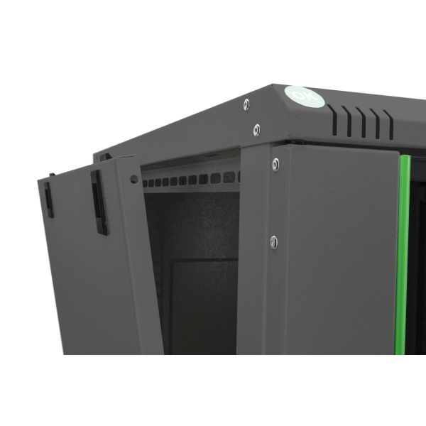 Digitus DN-19 16U-6/6-EC-SW rack Wandrek Zwart (DN-19 16U-6/6-EC-SW)
