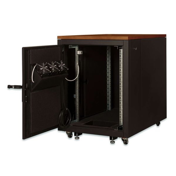 Digitus DN-19 17U-SO-W rack Vrijstaande rek Zwart (DN-19 17U-SO-W)