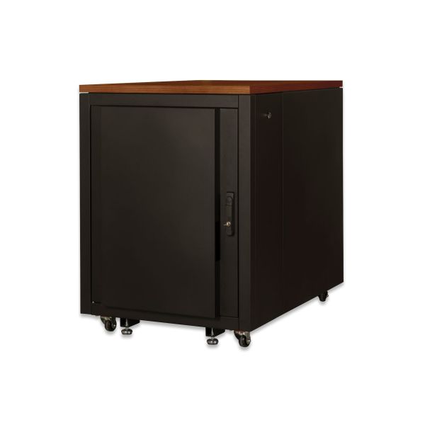 Digitus DN-19 17U-SO-W rack Vrijstaande rek Zwart (DN-19 17U-SO-W)