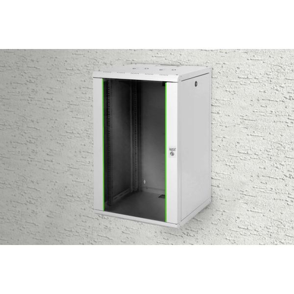 Digitus 20U 19" Wall Mounting Cabinet 600x560 mm Wandrek Grijs (DN-19 20U-6/6)