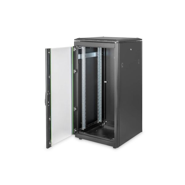 Digitus Unique Vrijstaande rek Zwart (DN-19 22U-6/6-B-1)