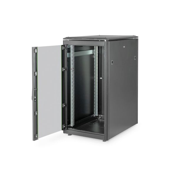 Digitus Unique 22U Vrijstaande rek Zwart (DN-19 22U-6/8-B-1)