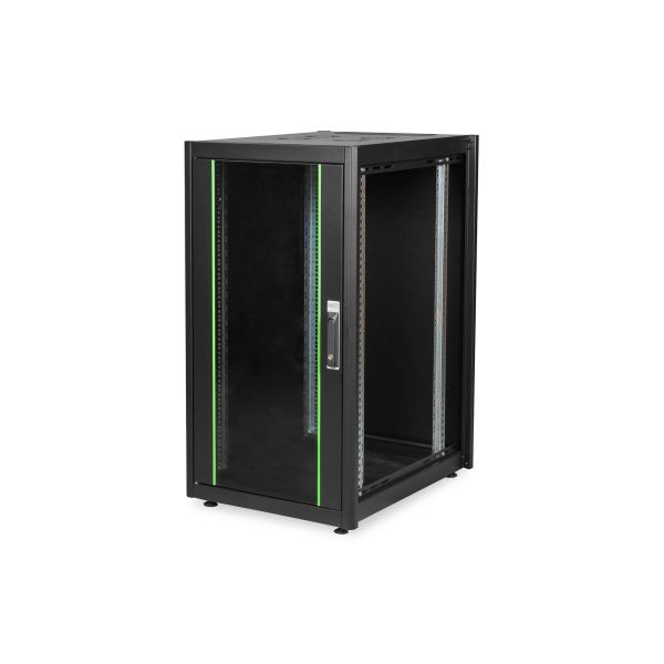 Digitus DN-19 22U-6/8-DB rack Vrijstaande rek Zwart (DN-19 22U-6/8-DB)
