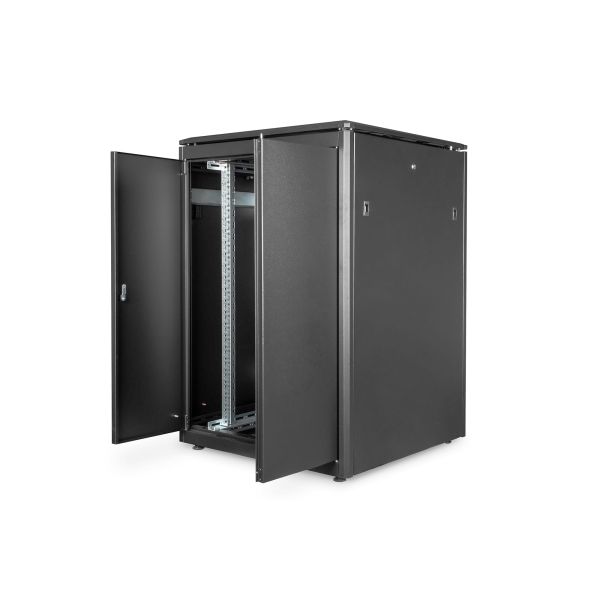 Digitus DN-19 22U-8/8-B-1 rack Vrijstaande rek Zwart (DN-19 22U-8/8-B-1)