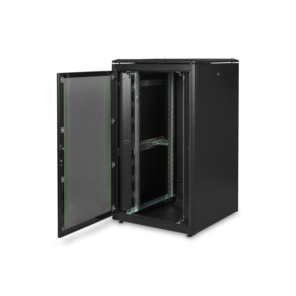 Digitus DN-19 26U-8/8-B-1 rack Vrijstaande rek Zwart (DN-19 26U-8/8-B-1)