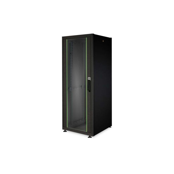 Digitus DN-19 32U-6/6-DB rack Vrijstaande rek Zwart (DN-19 32U-6/6-DB)