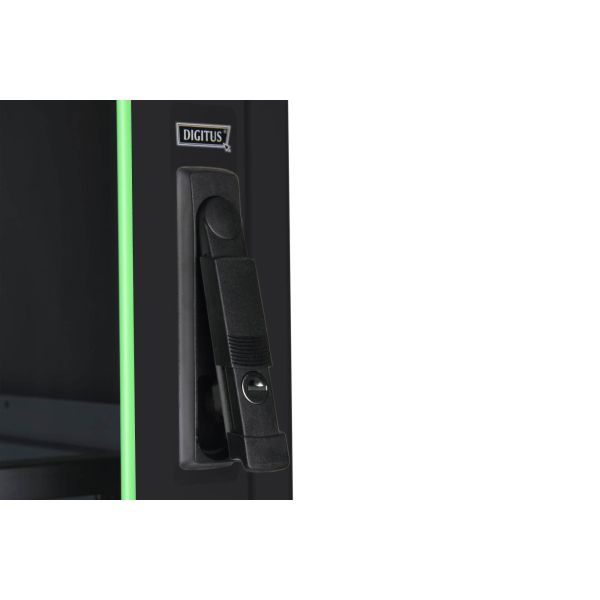 Digitus DN-19 42U-6/6-DB rack Vrijstaande rek Zwart (DN-19 42U-6/6-DB)