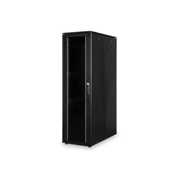 Digitus DN-19 47U-6/12-1B rack Vrijstaande rek Zwart (DN-19 47U-6/12-1B)