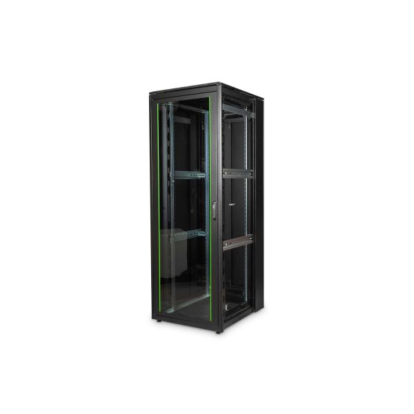 Digitus DN-19 47U-8/10-B-1 rack Vrijstaande rek Zwart (DN-19 47U-8/10-B-1)