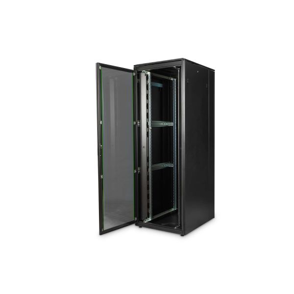 Digitus DN-19 47U-8/10-B-1 rack Vrijstaande rek Zwart (DN-19 47U-8/10-B-1)