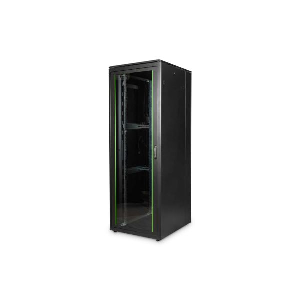 Digitus DN-19 47U-8/10-B-1 rack Vrijstaande rek Zwart (DN-19 47U-8/10-B-1)