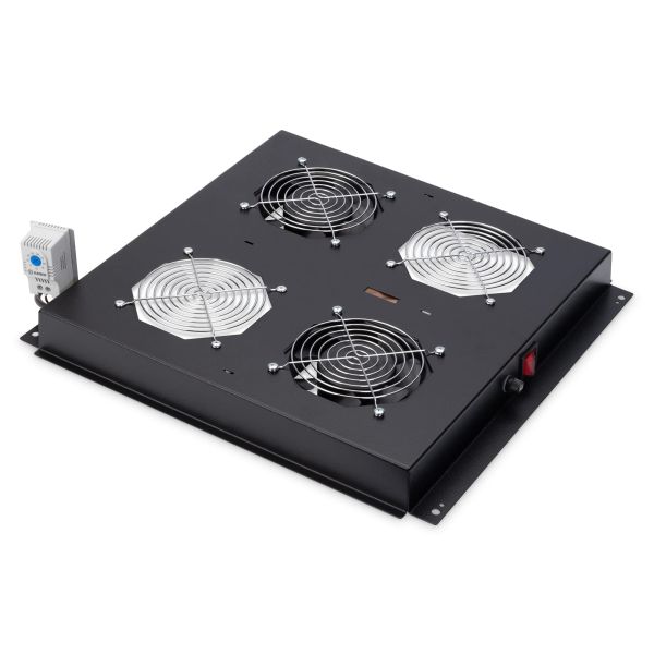 Digitus DN-19 FAN-2-B-N rack-toebehoren Ventilatiepaneel (DN-19 FAN-2-B-N)