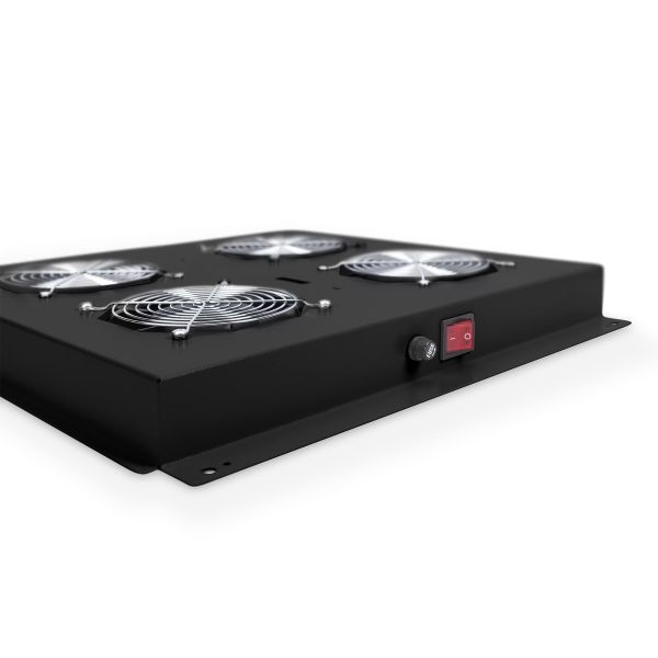 Digitus DN-19 FAN-2-B-N rack-toebehoren Ventilatiepaneel (DN-19 FAN-2-B-N)