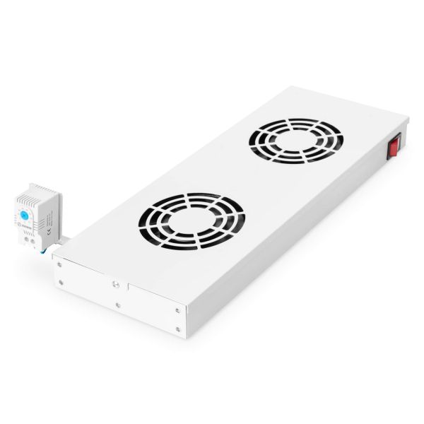 Digitus Cooling Unit for 19" Installation (DN-19 FAN-2-HO) Digitus Cooling Unit for 19" Installation (DN-19 FAN-2-HO)