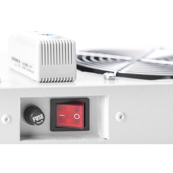 Digitus DN-19 FAN-2-WM-I rack-toebehoren (DN-19 FAN-2-WM-I)