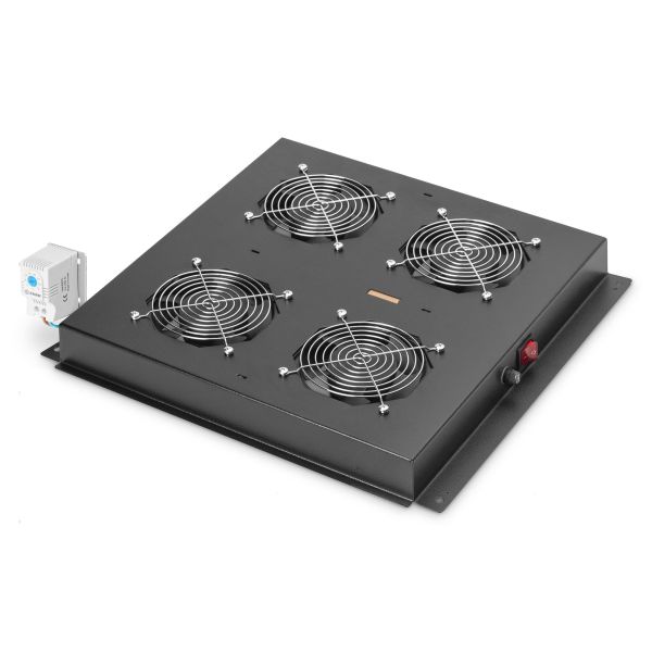 Digitus DN-19 FAN-4-B-N onderdeel & accessoire voor computerkoelsystemen (DN-19 FAN-4-B-N) Digitus DN-19 FAN-4-B-N onderdeel & accessoire voor computerkoelsystemen (DN-19 FAN-4-B-N)