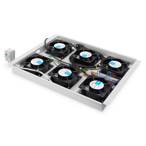 Digitus DN-19 FAN-6-SRV onderdeel & accessoire voor computerkoelsystemen (DN-19 FAN-6-SRV)