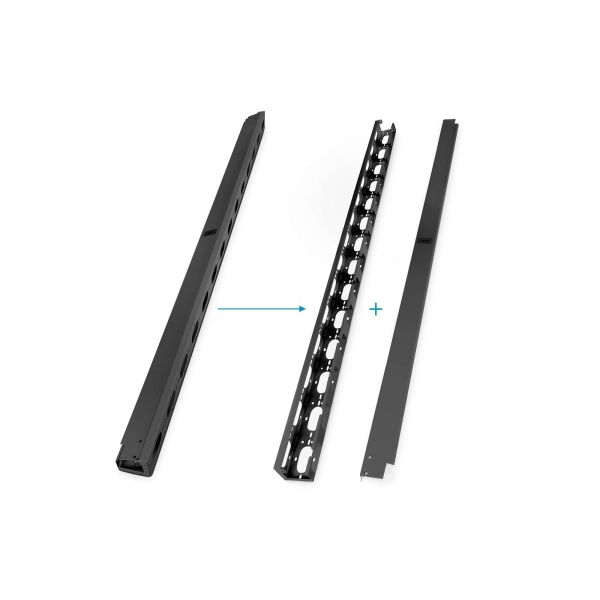 Digitus DN-19 ORG-42U-B rack-toebehoren Paneel voor kabelbeheer (DN-19 ORG-42U-B)