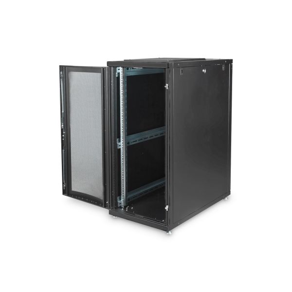 Digitus DN-19 SRV-26U-B-1 rack Vrijstaande rek Zwart (DN-19 SRV-26U-B-1)