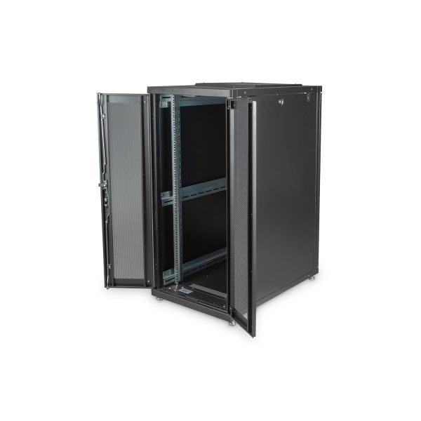 Digitus DN-19 SRV-26U-B-1 rack Vrijstaande rek Zwart (DN-19 SRV-26U-B-1)