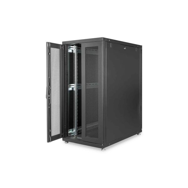 Digitus DN-19 SRV-26U-B-G-1 rack Vrijstaande rek Zwart (DN-19 SRV-26U-B-G-1)