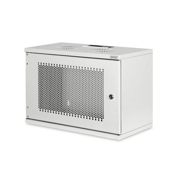 Digitus DN-19-07U-S-PD rack 7U Wandrek Grijs (DN-19-07U-S-PD)