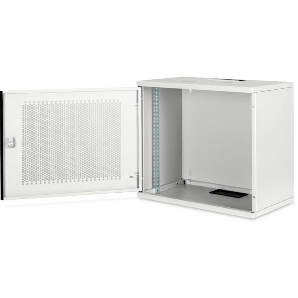 Digitus DN-19-09U-S-PD rack 9U Wandrek Grijs (DN-19-09U-S-PD)