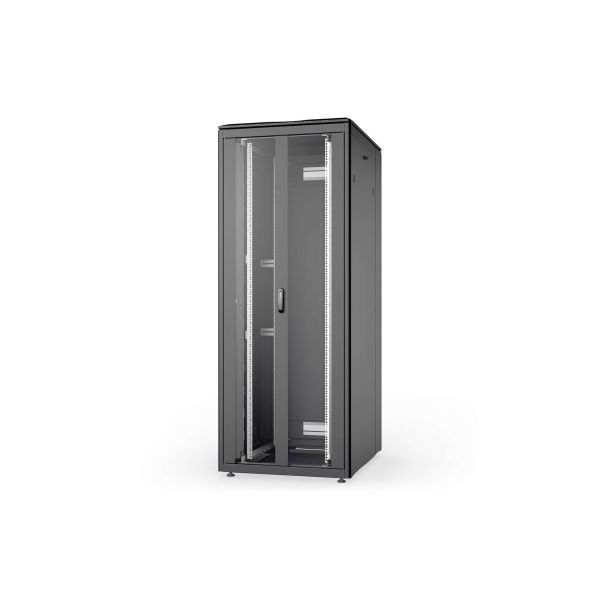 Digitus DN-31124-B rack 42U Vrijstaande rek Zwart (DN-31124-B)