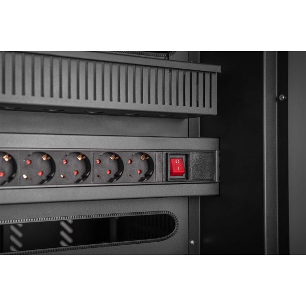 Digitus DN-45002 wagen en kast voor management van draagbare apparatuur Vrijstaand Zwart (DN-45002)