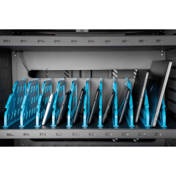 Digitus DN-45002 wagen en kast voor management van draagbare apparatuur Vrijstaand Zwart (DN-45002)