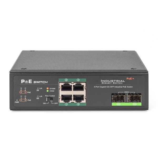 Digitus DN-651109 netwerk-switch Unmanaged Gigabit Ethernet (10/100/1000) Power over Ethernet (PoE) Zwart (DN-651109)
