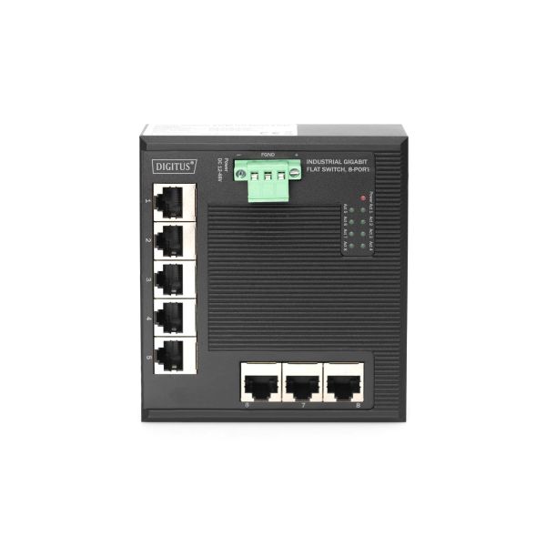 Digitus DN-651127 netwerk-switch Unmanaged Gigabit Ethernet (10/100/1000) Zwart (DN-651127)