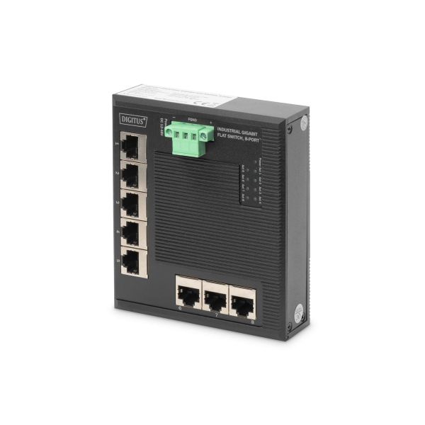 Digitus DN-651127 netwerk-switch Unmanaged Gigabit Ethernet (10/100/1000) Zwart (DN-651127) Digitus DN-651127 netwerk-switch Unmanaged Gigabit Ethernet (10/100/1000) Zwart (DN-651127)