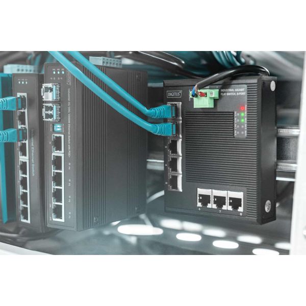 Digitus DN-651127 netwerk-switch Unmanaged Gigabit Ethernet (10/100/1000) Zwart (DN-651127)