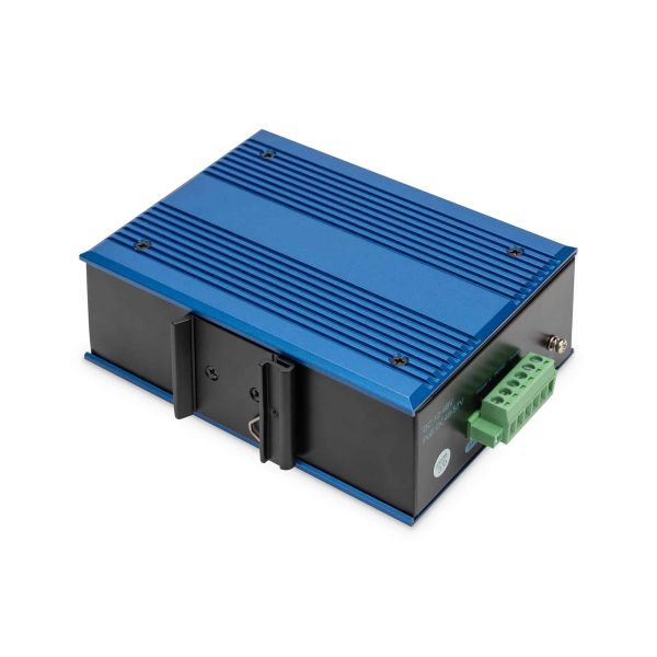 Digitus DN-651136 netwerk-switch Unmanaged Gigabit Ethernet (10/100/1000) Zwart, Blauw (DN-651136)