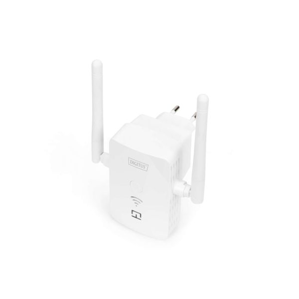 Digitus DN-7072 bridge & repeater Netwerkrepeater 300 Mbit/s Wit (DN-7072)