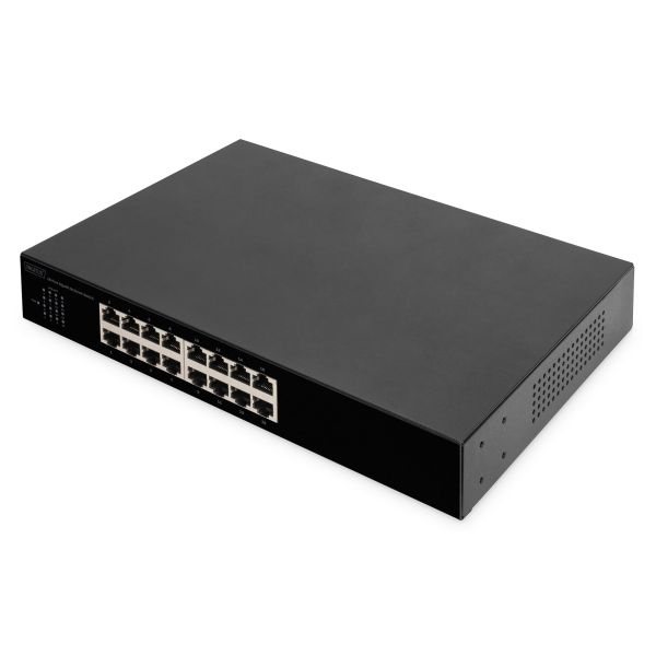 Digitus DN-80112-1 netwerk-switch Unmanaged Gigabit Ethernet (10/100/1000) Zwart (DN-80112-1) Digitus DN-80112-1 netwerk-switch Unmanaged Gigabit Ethernet (10/100/1000) Zwart (DN-80112-1)