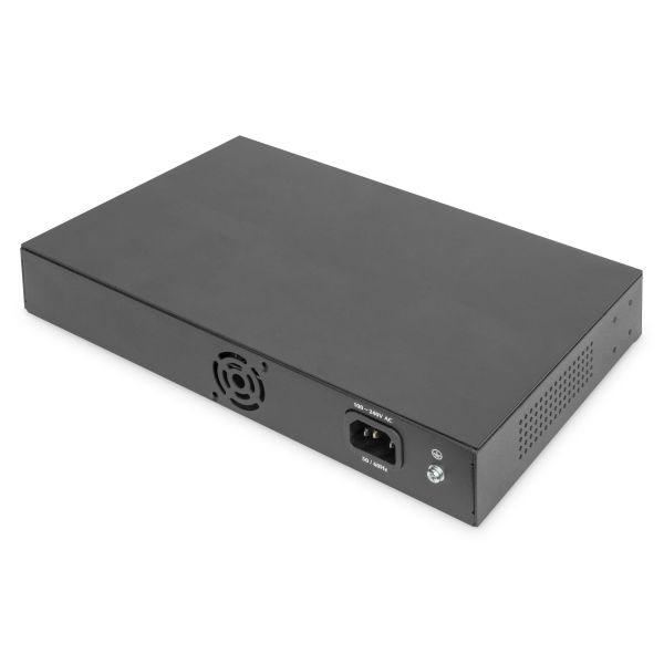 Digitus DN-80112-1 netwerk-switch Unmanaged Gigabit Ethernet (10/100/1000) Zwart (DN-80112-1)