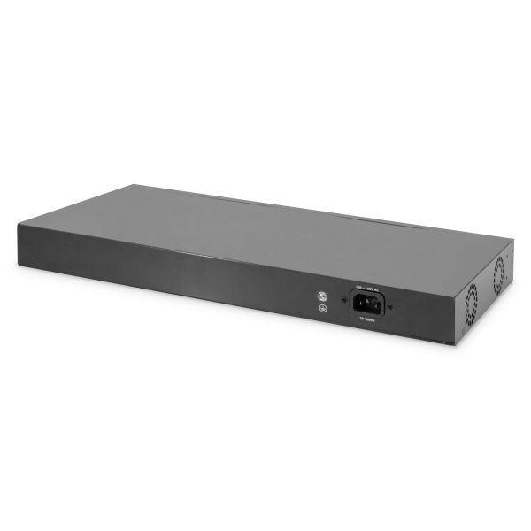 Digitus DN-80223 netwerk-switch Unmanaged L3 Gigabit Ethernet (10/100/1000) 1U Zwart (DN-80223)