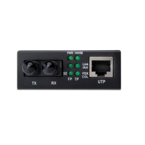 Digitus DN-82010-1 netwerk media converter Intern 1310 nm Multimode Zwart (DN-82010-1)