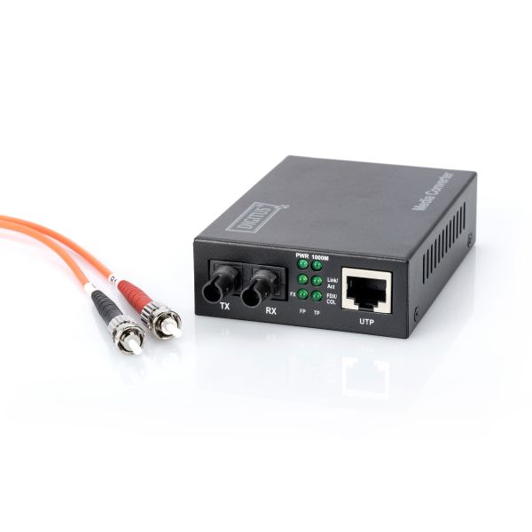 Digitus DN-82110-1 netwerk media converter 1000 Mbit/s 850 nm Multimode (DN-82110-1)