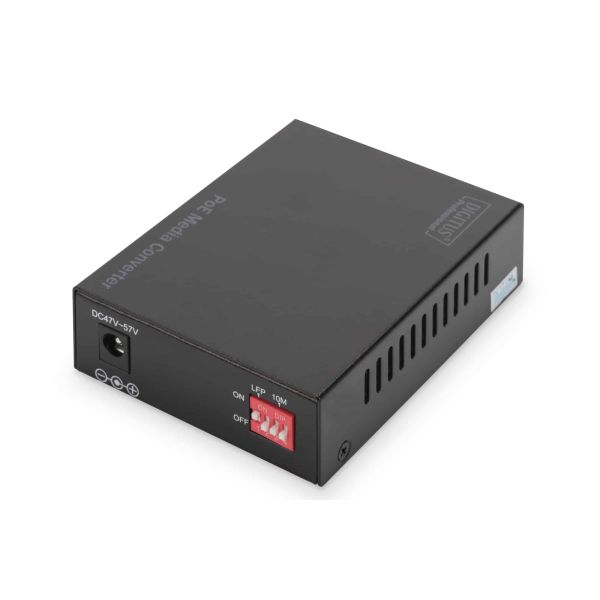 Digitus DN-82140 netwerk media converter 1000 Mbit/s Zwart (DN-82140)