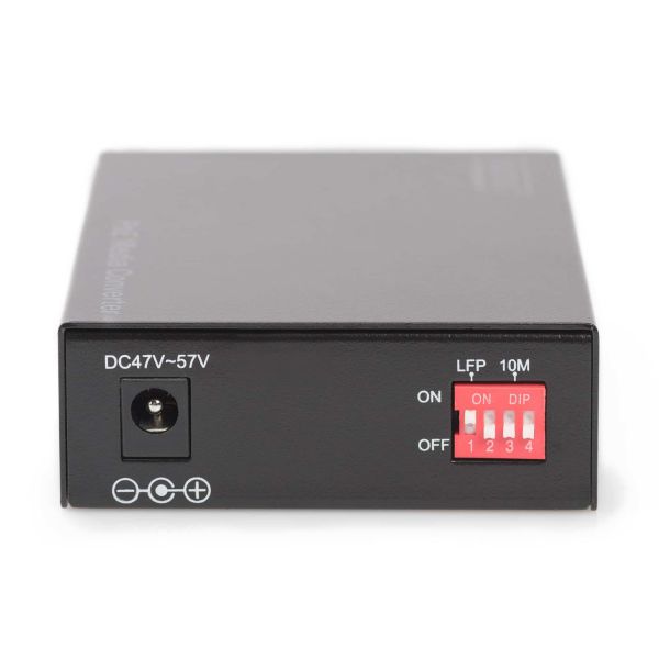 Digitus DN-82140 netwerk media converter 1000 Mbit/s Zwart (DN-82140)