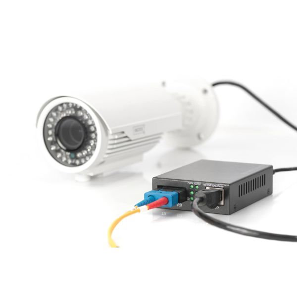 Digitus DN-82150 netwerk media converter 1000 Mbit/s 850 nm Multimode Zwart (DN-82150)