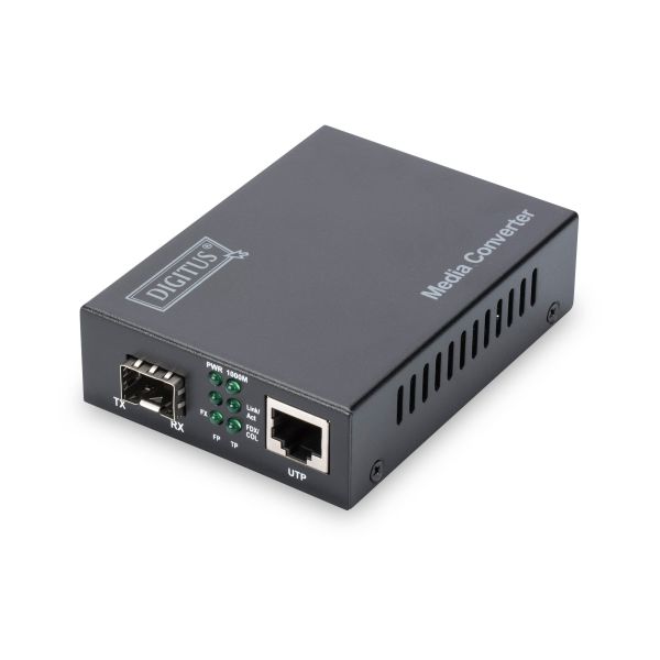 Digitus DN-82211 netwerk media converter 10000 Mbit/s Zwart (DN-82211) Digitus DN-82211 netwerk media converter 10000 Mbit/s Zwart (DN-82211)