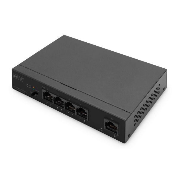 Digitus DN-95330-1 netwerk-switch Unmanaged Gigabit Ethernet (10/100/1000) Power over Ethernet (PoE) Zwart (DN-95330-1)