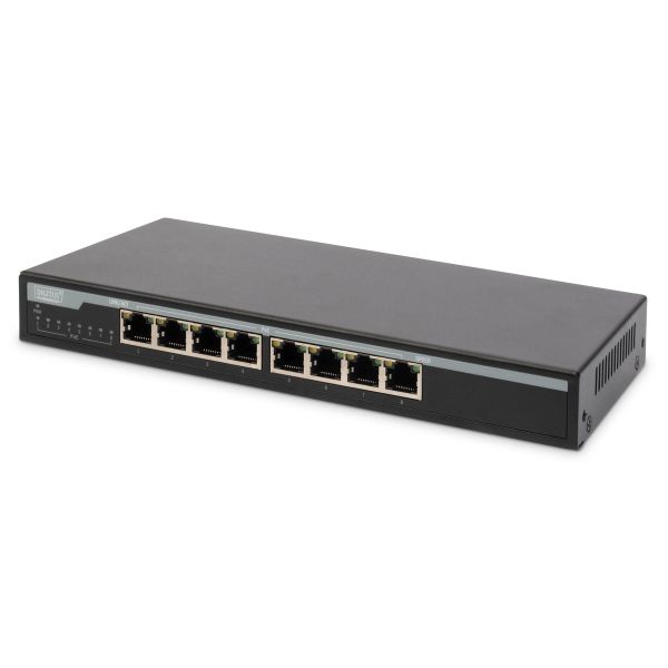 Digitus DN-95340 netwerk-switch Unmanaged Gigabit Ethernet (10/100/1000) Power over Ethernet (PoE) Zwart (DN-95340)
