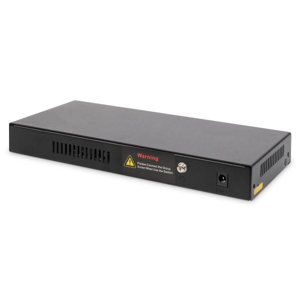 Digitus DN-95340 netwerk-switch Unmanaged Gigabit Ethernet (10/100/1000) Power over Ethernet (PoE) Zwart (DN-95340)