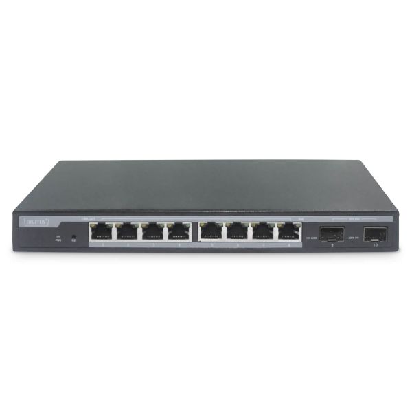 Digitus DN-95344 netwerk-switch Managed L2 Gigabit Ethernet (10/100/1000) Power over Ethernet (PoE) Zwart (DN-95344)